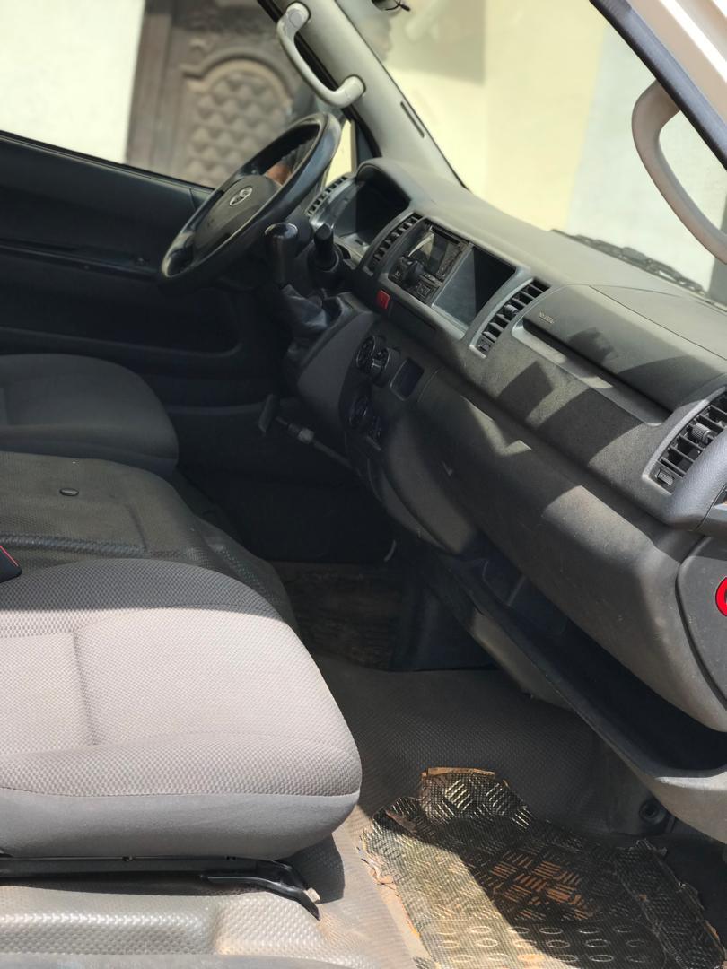 Bus Fleet - Toyota Hiace Front Cabin Configuration