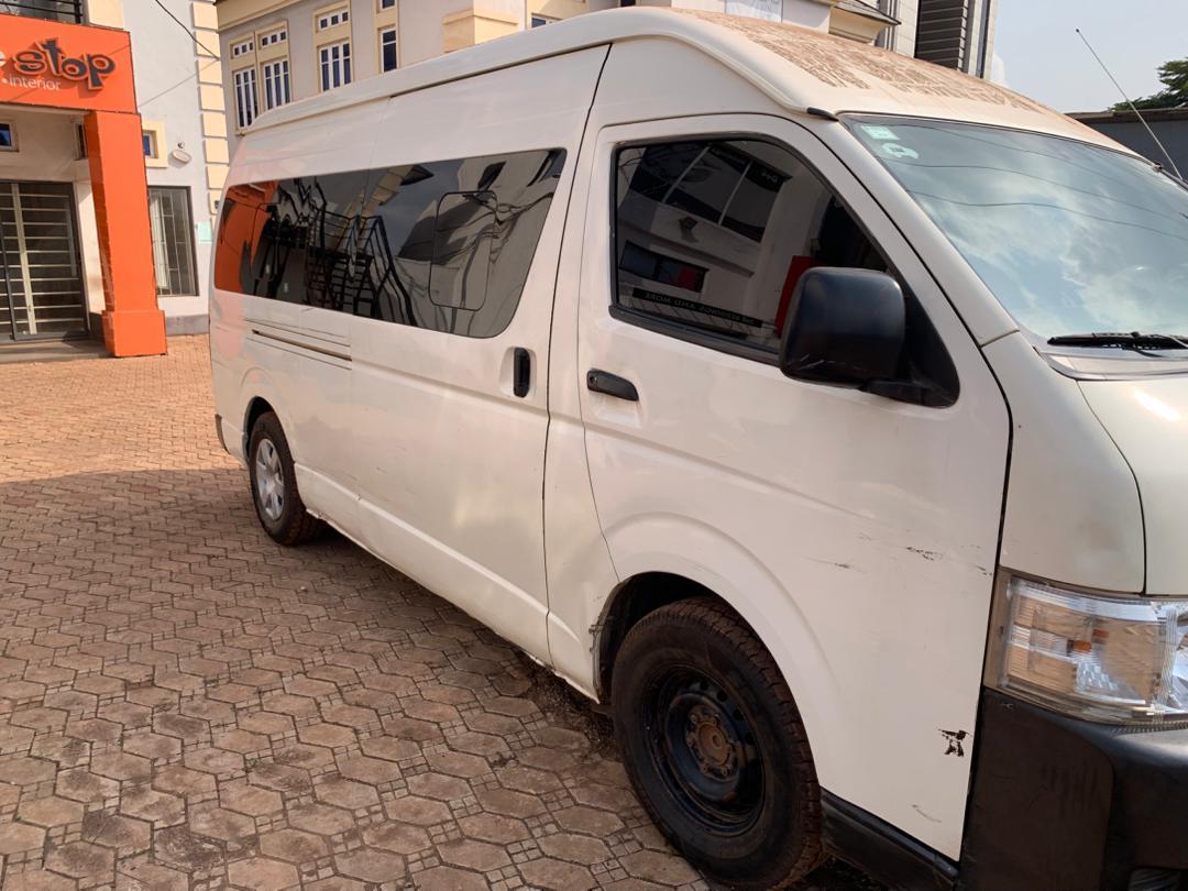 Coastal Bus - Toyota Hiace Side View Long Distance Travel